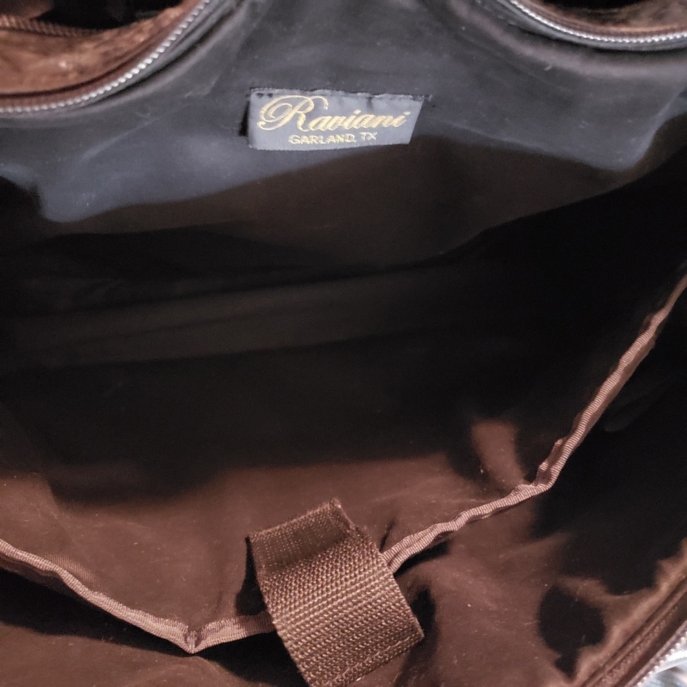 Raviani Swarovski Cross Rolling Bag Blk - Picture 6 of 7